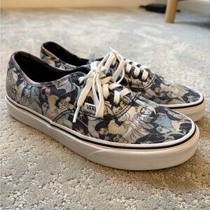 Vans Women's Graphic Print Sneakers - Black and White